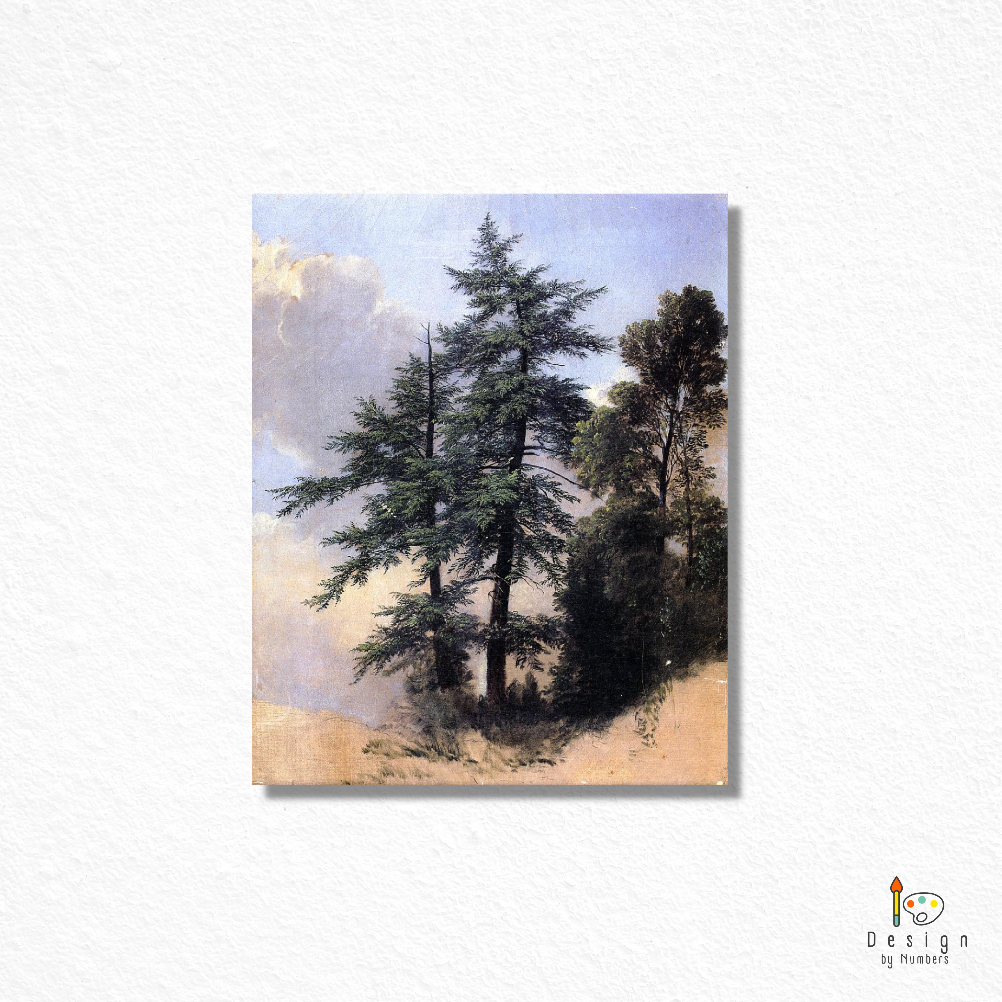 Nature Study - Asher Durand - Paint by Numbers