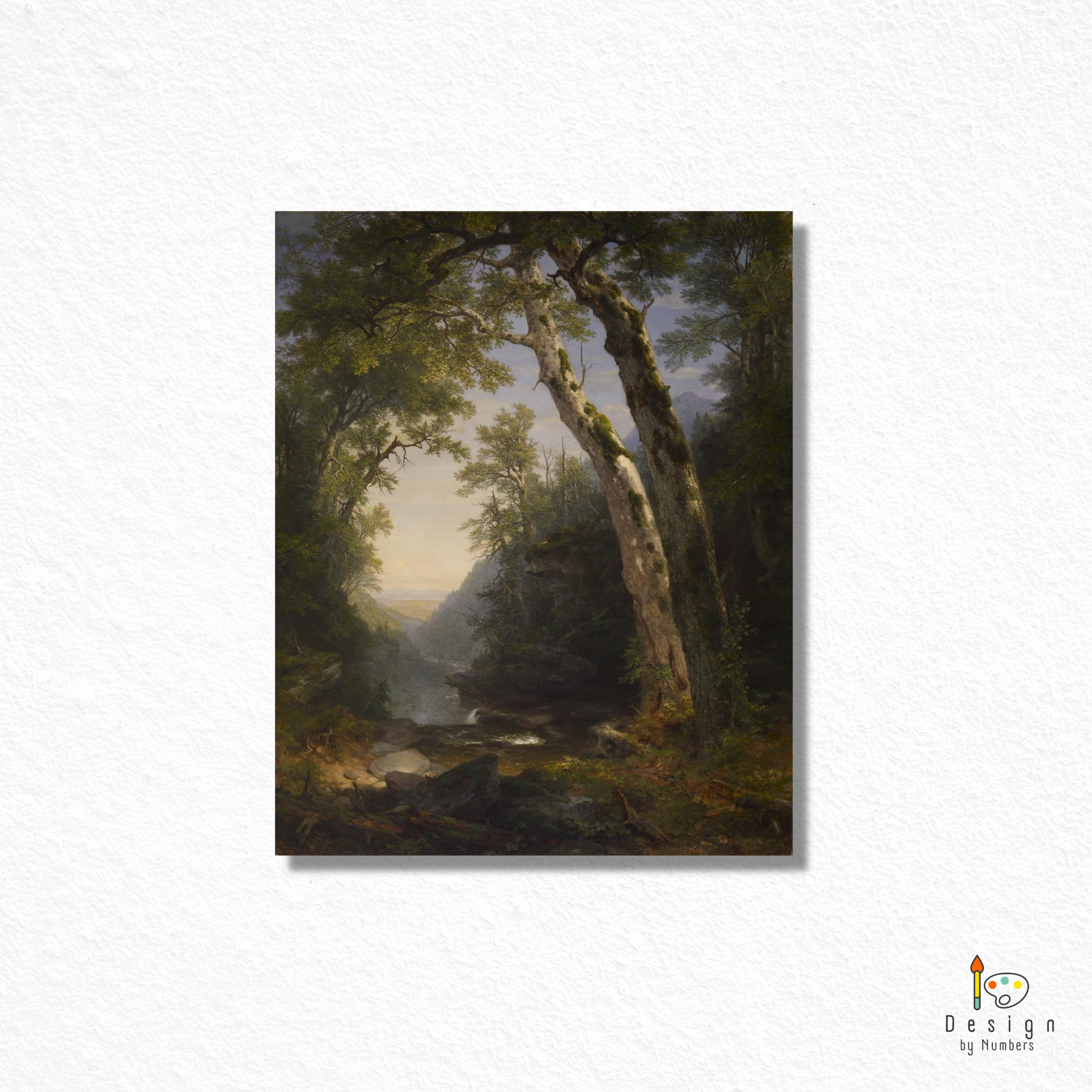 The Catskills- Asher Durand- Paint by Numbers