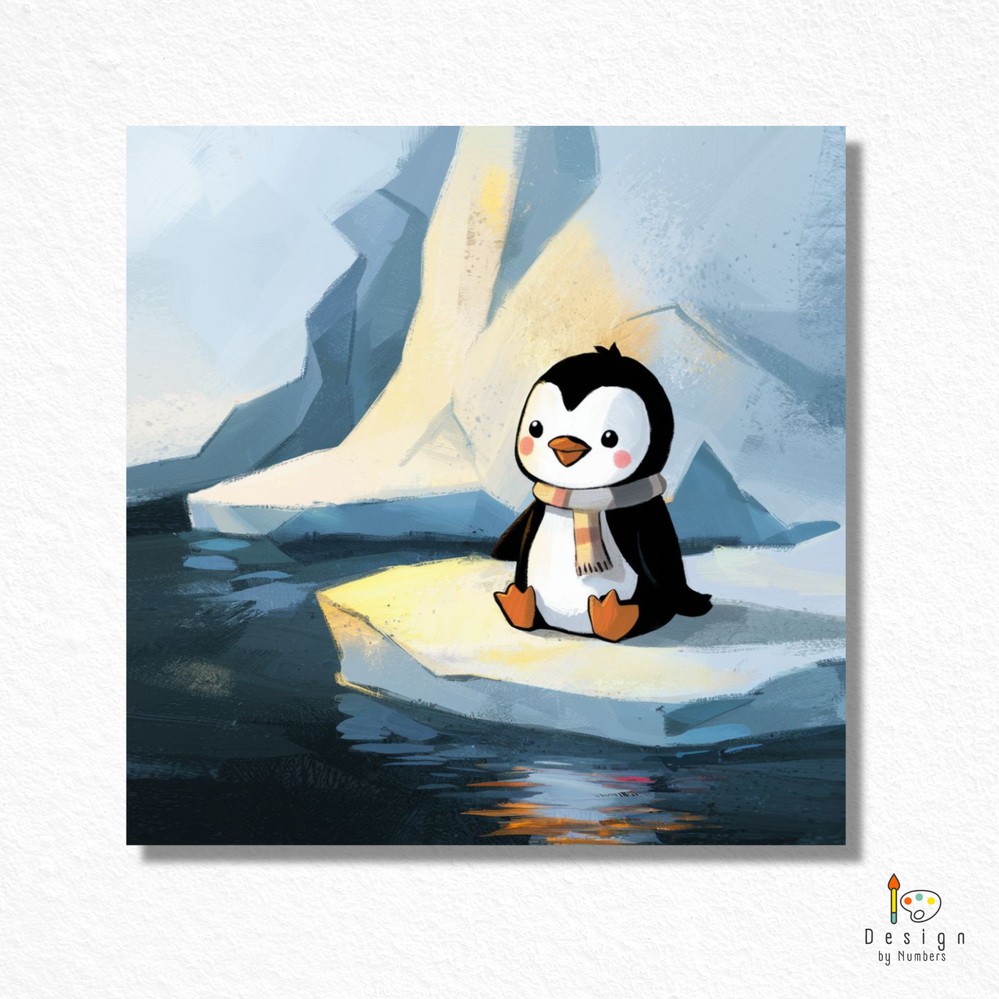 Baby Penguin - Children - Paint by Numbers