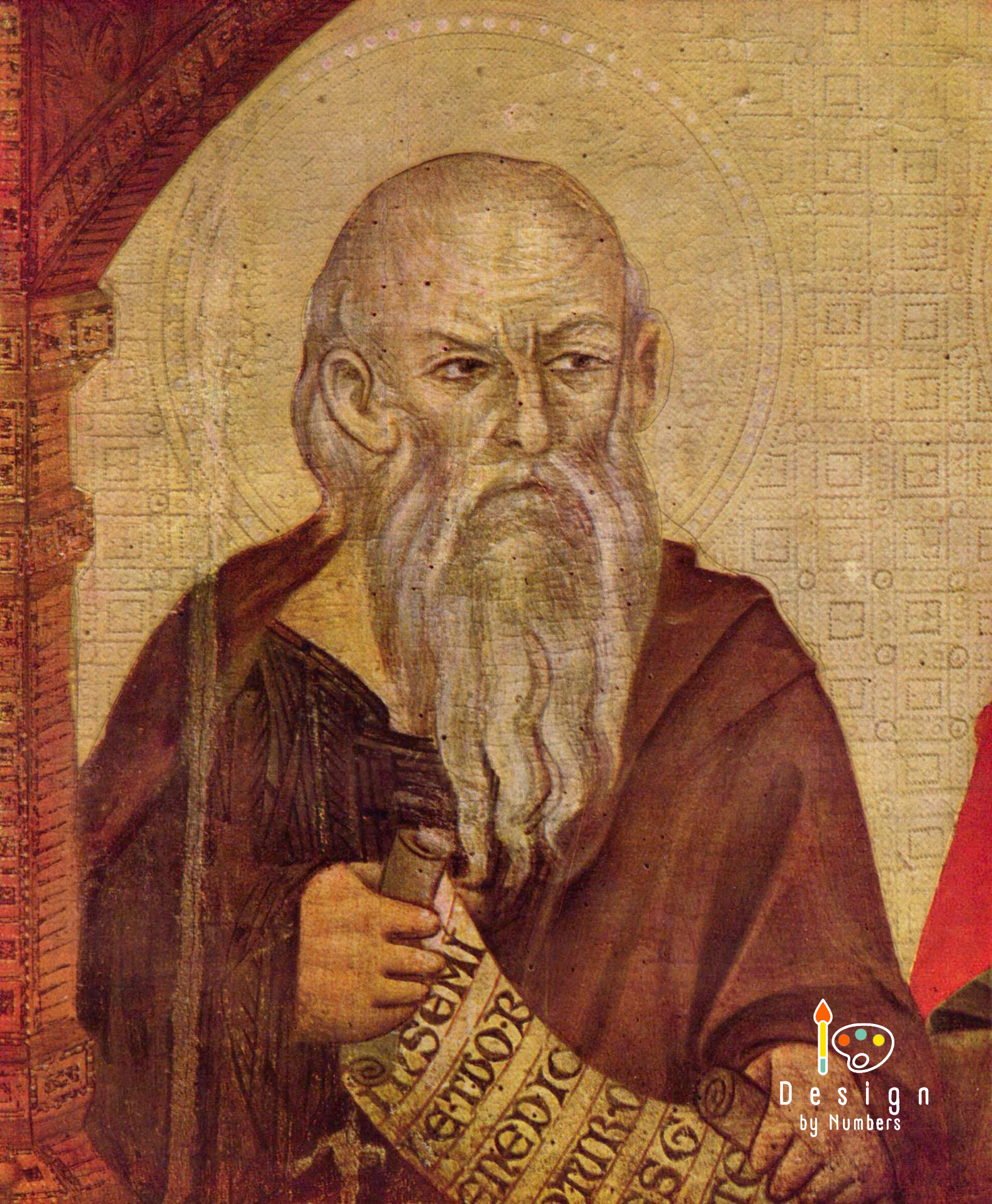 Santa Trinita Maestà - Cimabue - Paint by Numbers