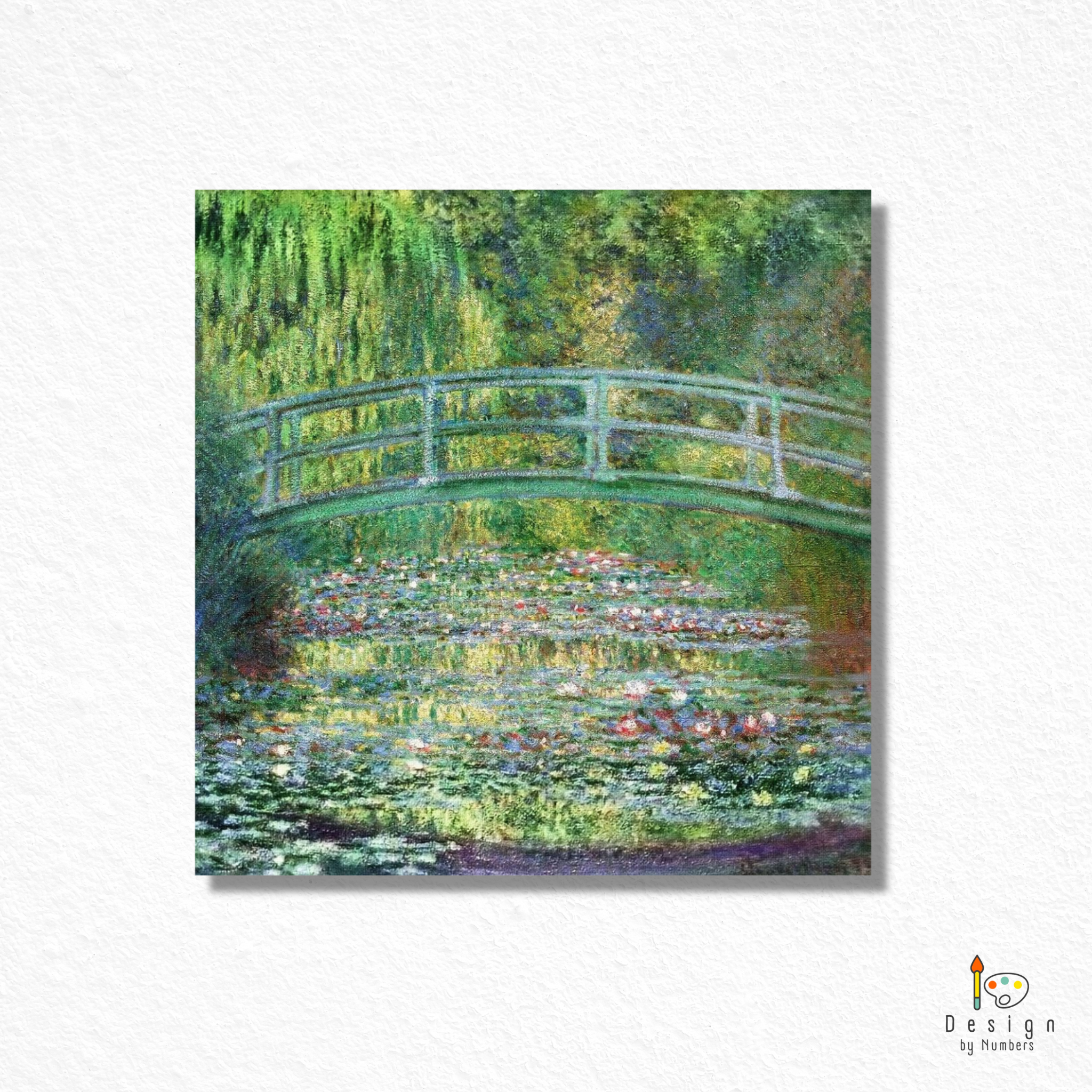 The Water Lily Pond - Claude Monet - Paint by Numbers