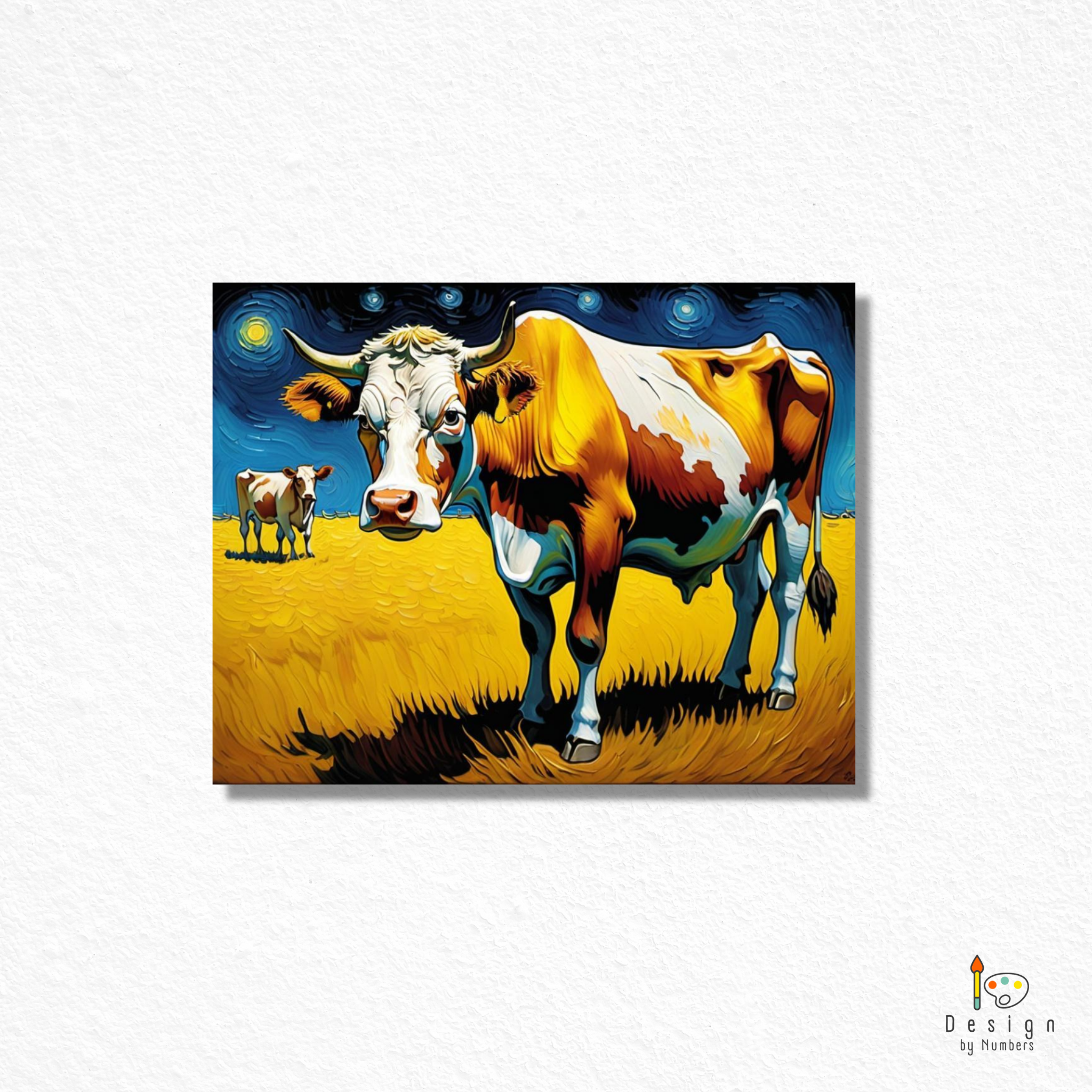 Starry Night in the Pasture- Paint By Numbers