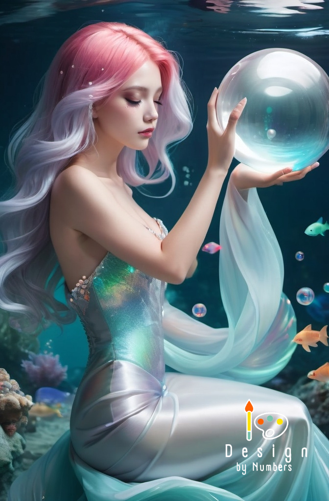 Crystal Nymph - Paint by Numbers