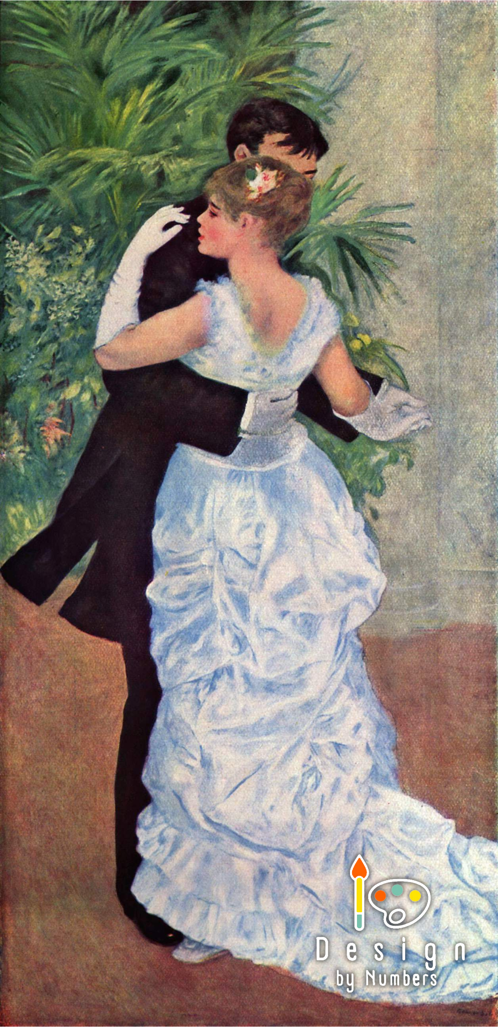 Dance in the City - Pierre-Auguste Renoir - Paint by Numbers