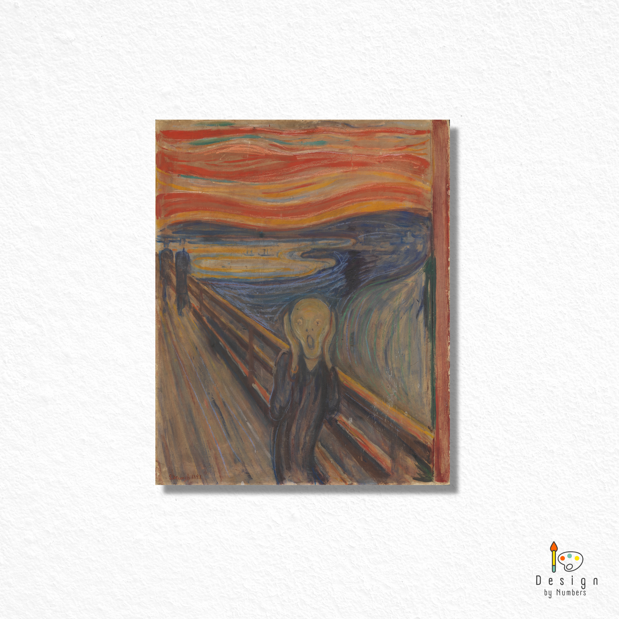 The Scream- Edvard Munch- Paint By Numbers