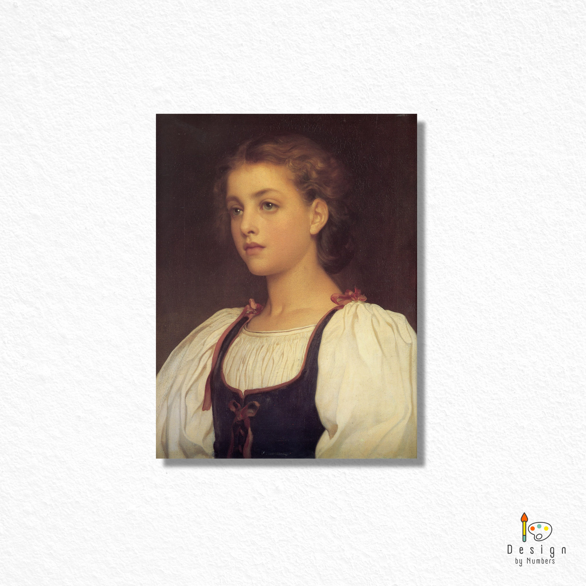 Biondina - Frederic Leighton - Paint by Numbers