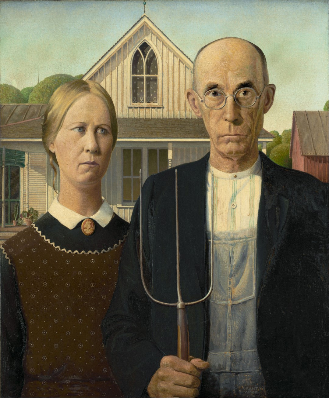 Masterpiece Me- Custom American Gothic Paint by Numbers Kits