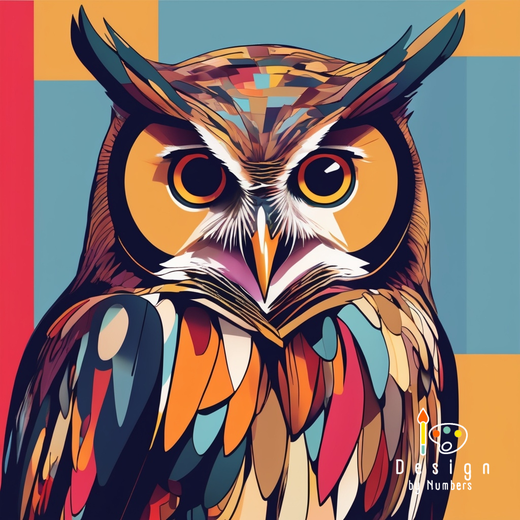 Great Horned Owl- Paint By Numbers
