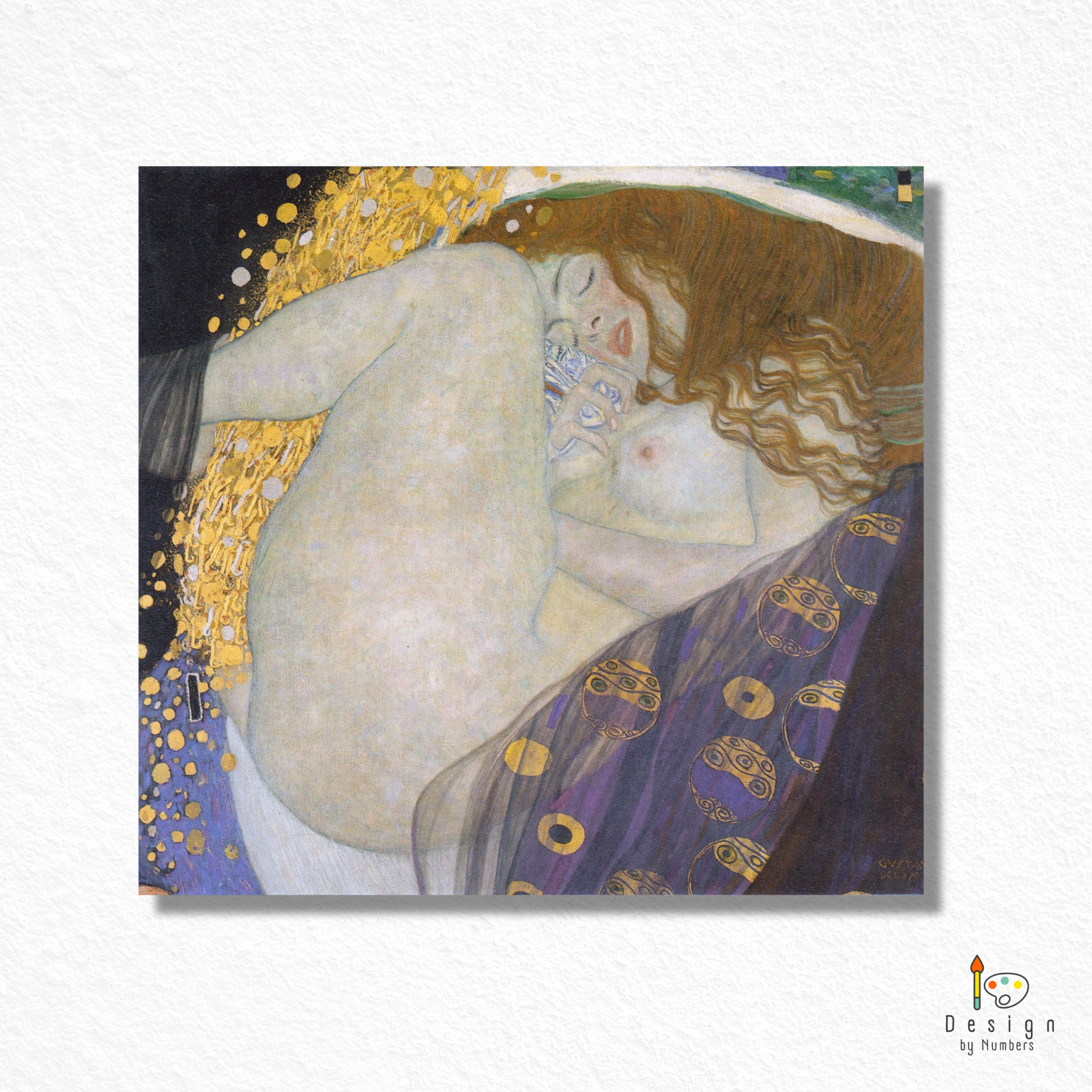 Danae - Gustav Klimt - Paint by Numbers