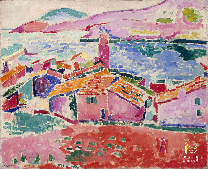 View of Collioure- Henri Matisse- Paint by Numbers
