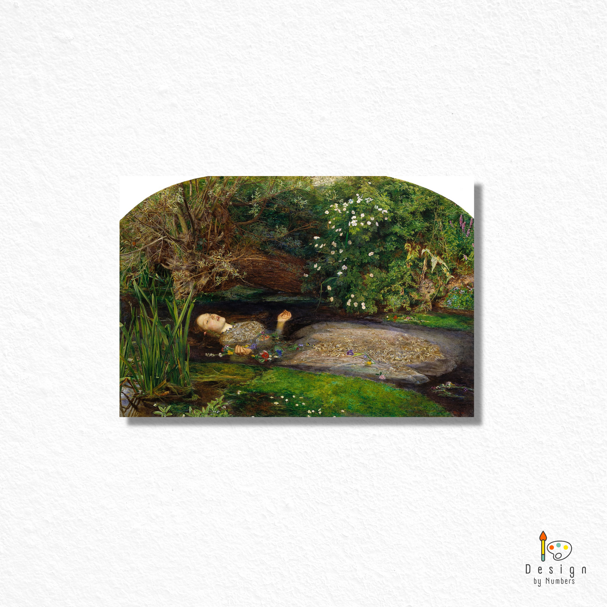 Ophelia - John Everett Millais - Paint by Numbers