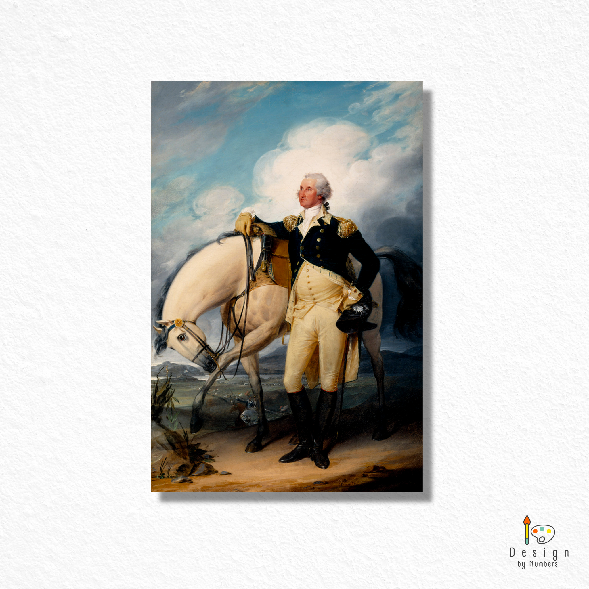 Washington at Verplanck's Point - John Trumbull - Paint by Numbers
