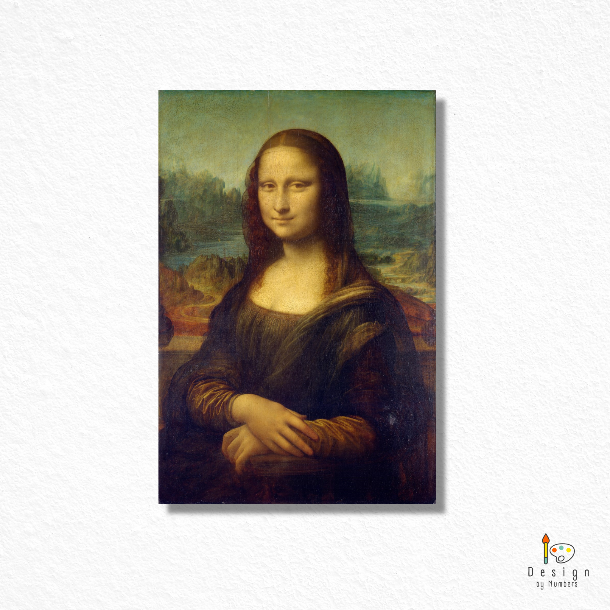 Mona Lisa - Leonardo da Vinci - Paint by Numbers