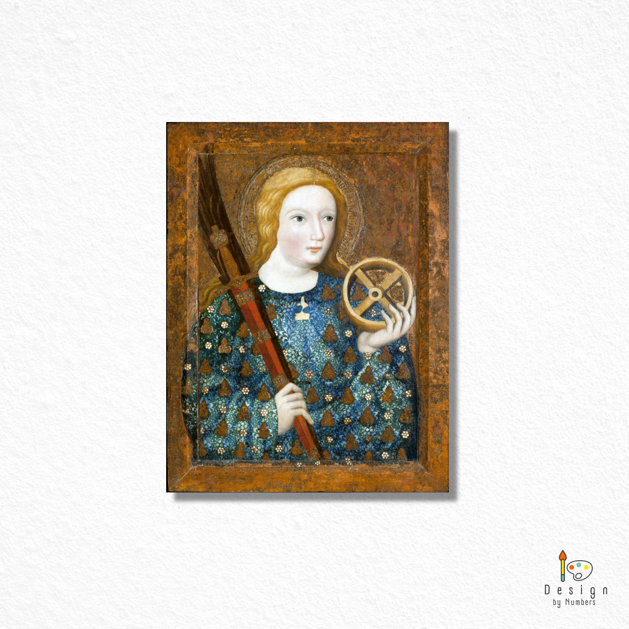 Catherine of Alexandria - Master Theodoric - Paint by Numbers
