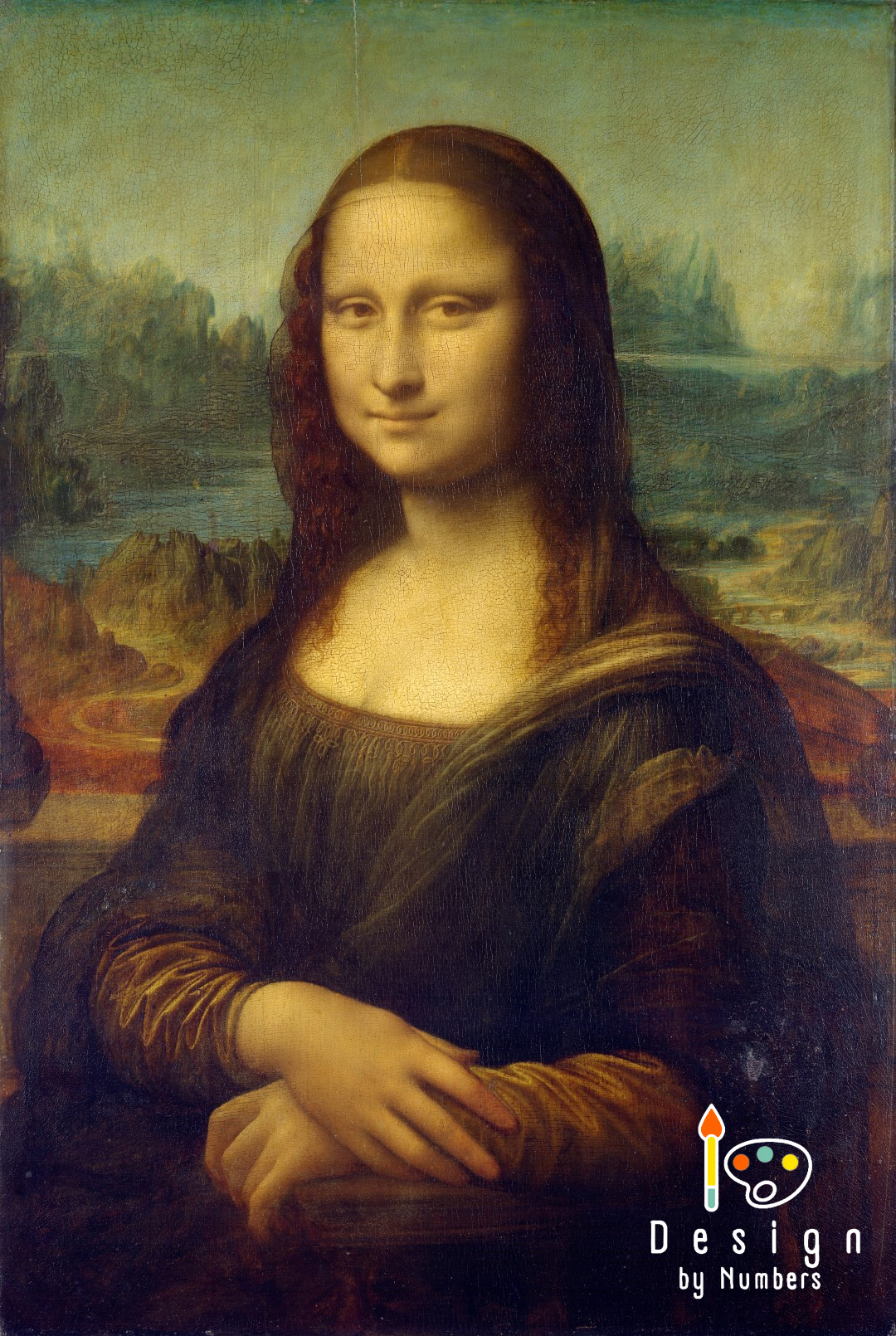 Mona Lisa - Leonardo da Vinci - Paint by Numbers