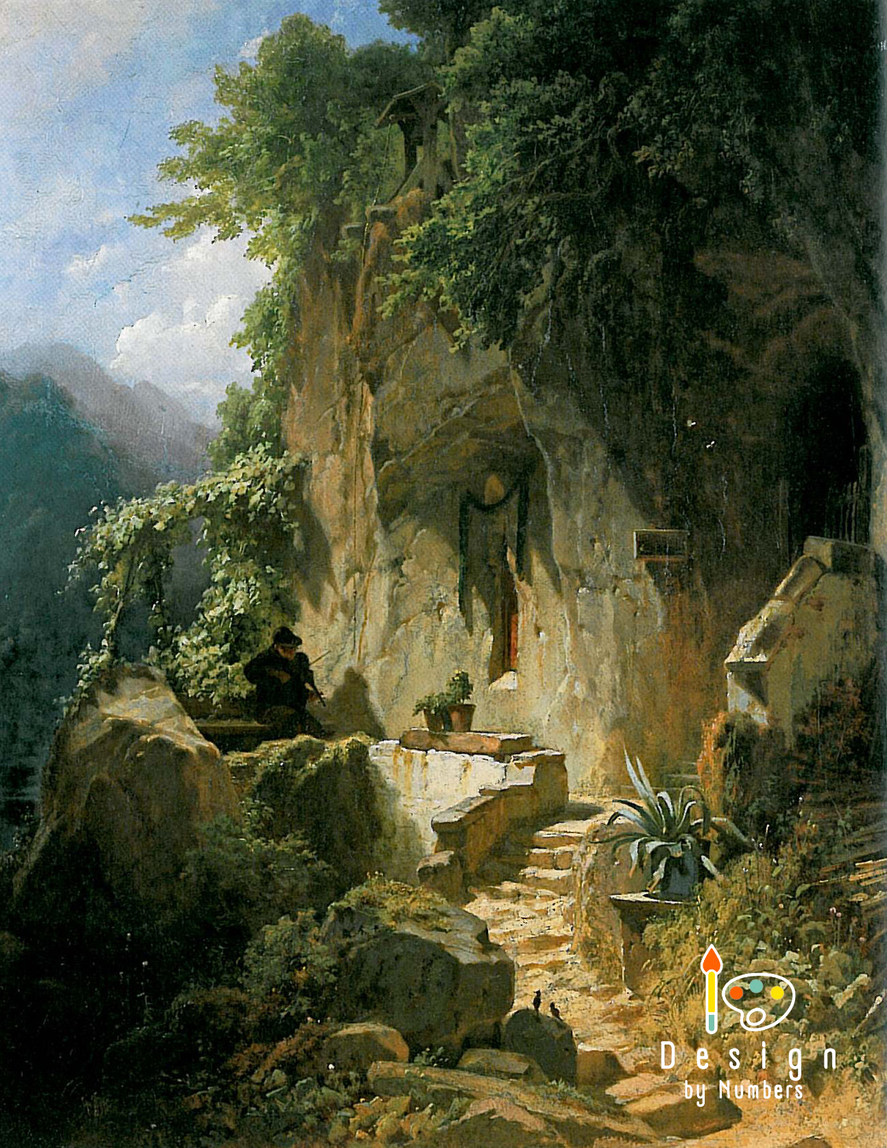 Music - Carl Spitzweg - Paint by Numbers