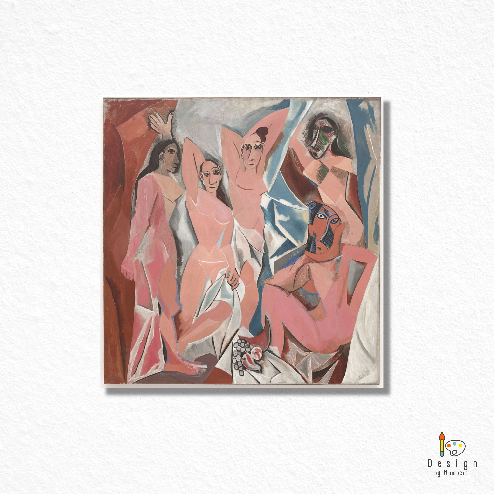 Les Demoiselles d'Avignon - Pablo Picasso - Paint by Numbers
