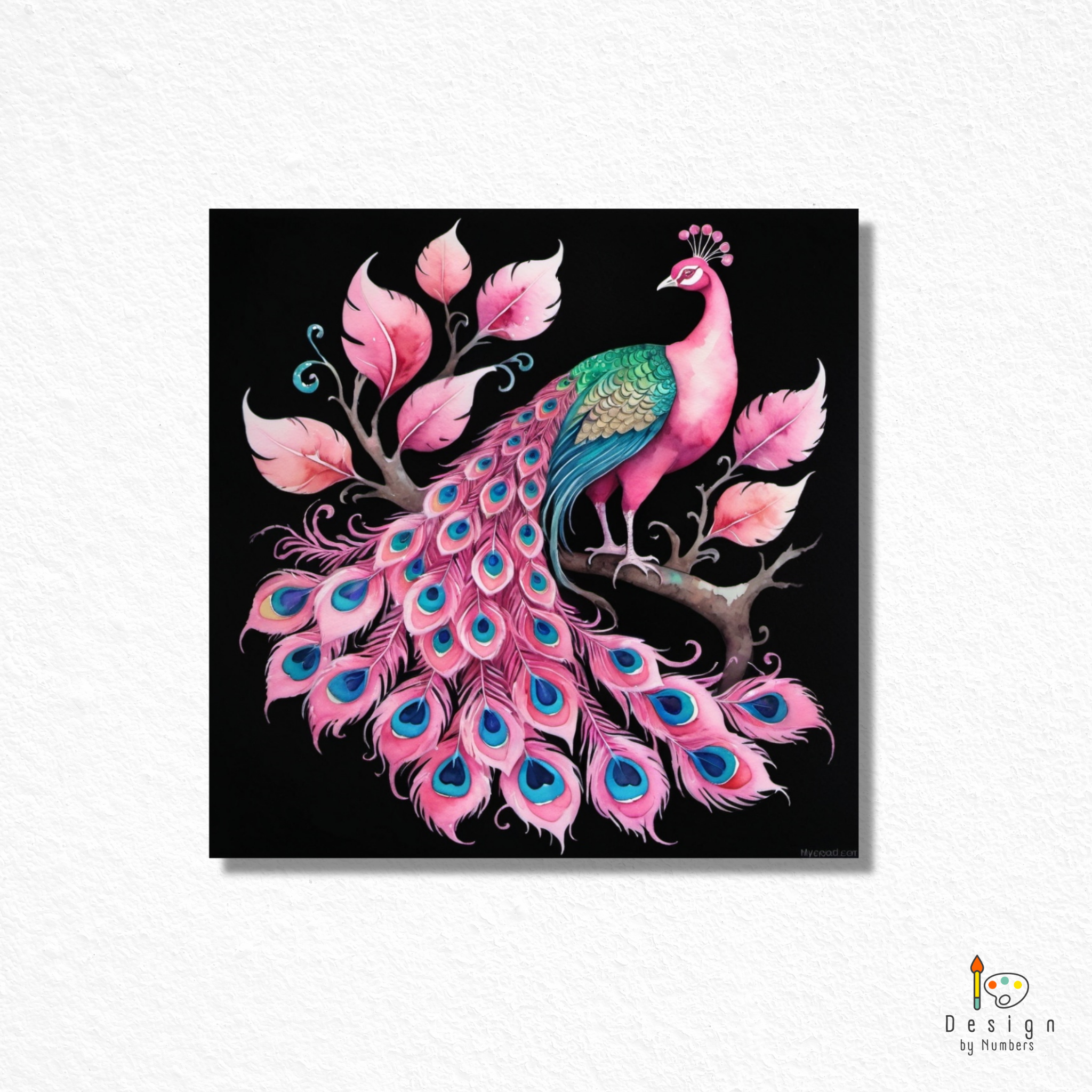 Peacock- Paint By Numbers