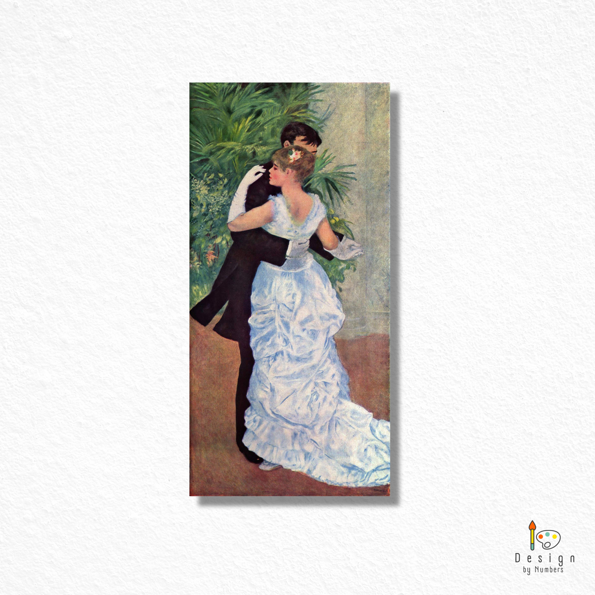 Dance in the City- Pierre-Auguste Renoir- Paint by Numbers