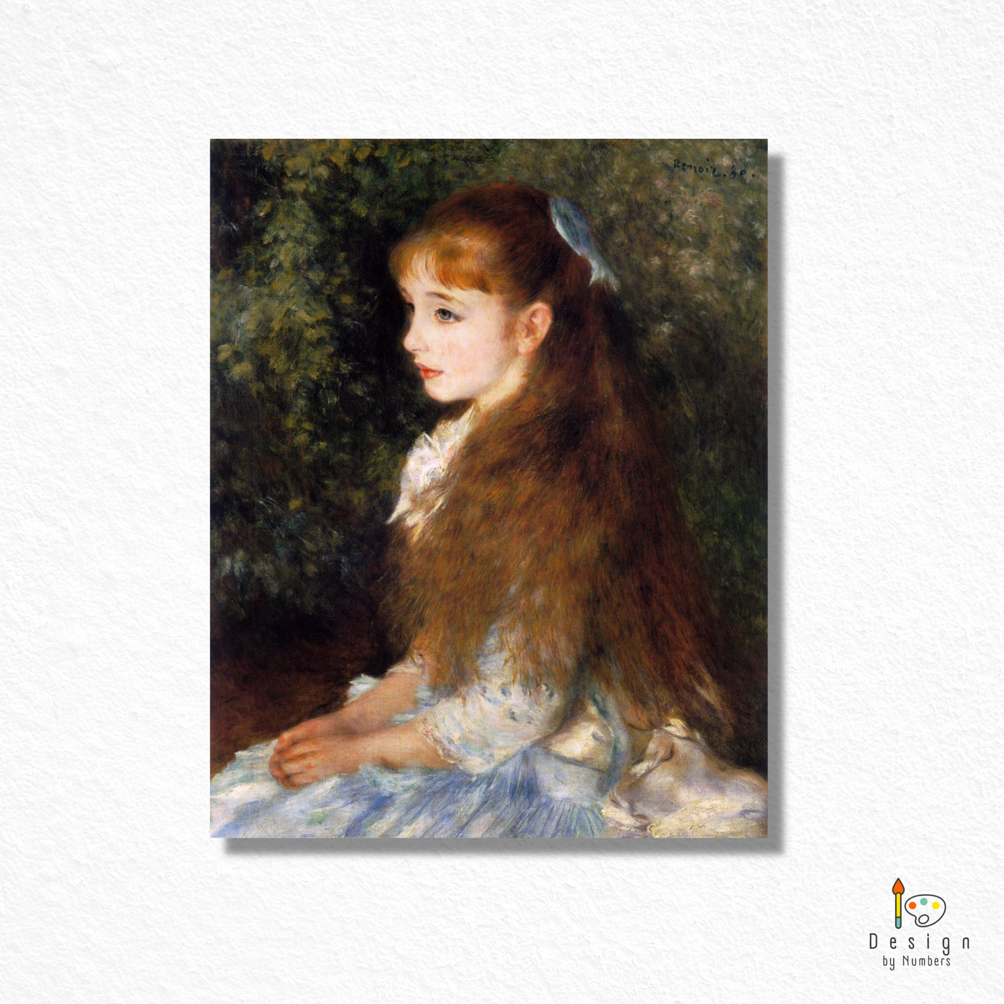Mlle Irene Cahen d'Anvers - Pierre-Auguste Renoir - Paint by Numbers