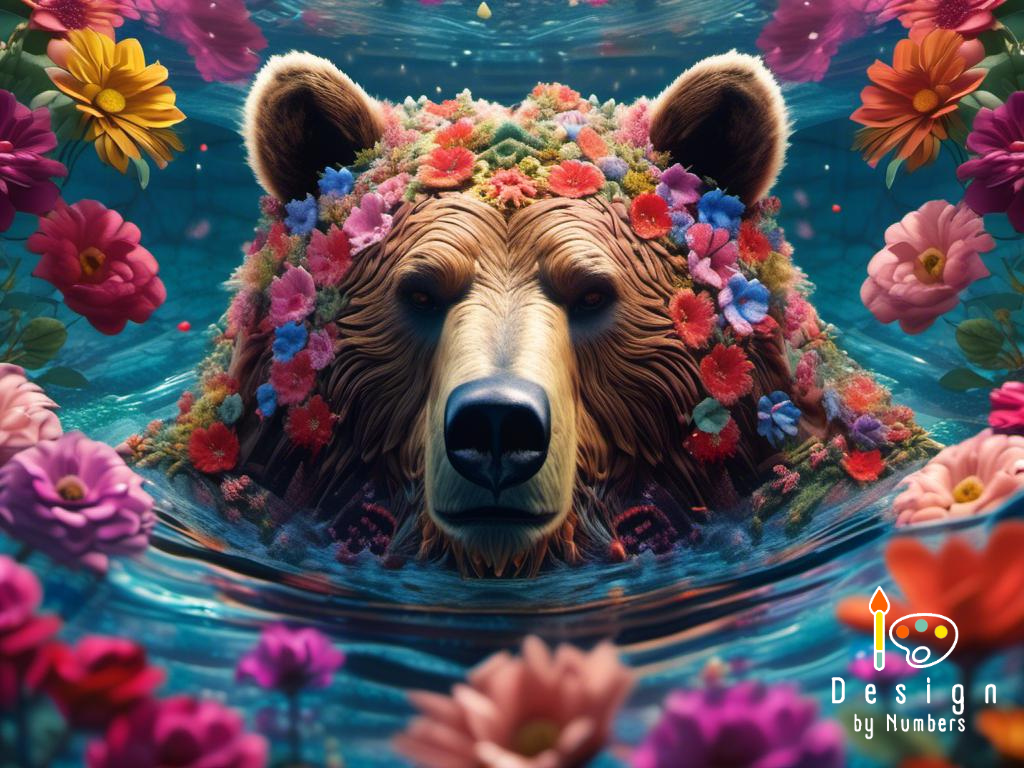 Queen of the Bearlands - Paint by Numbers