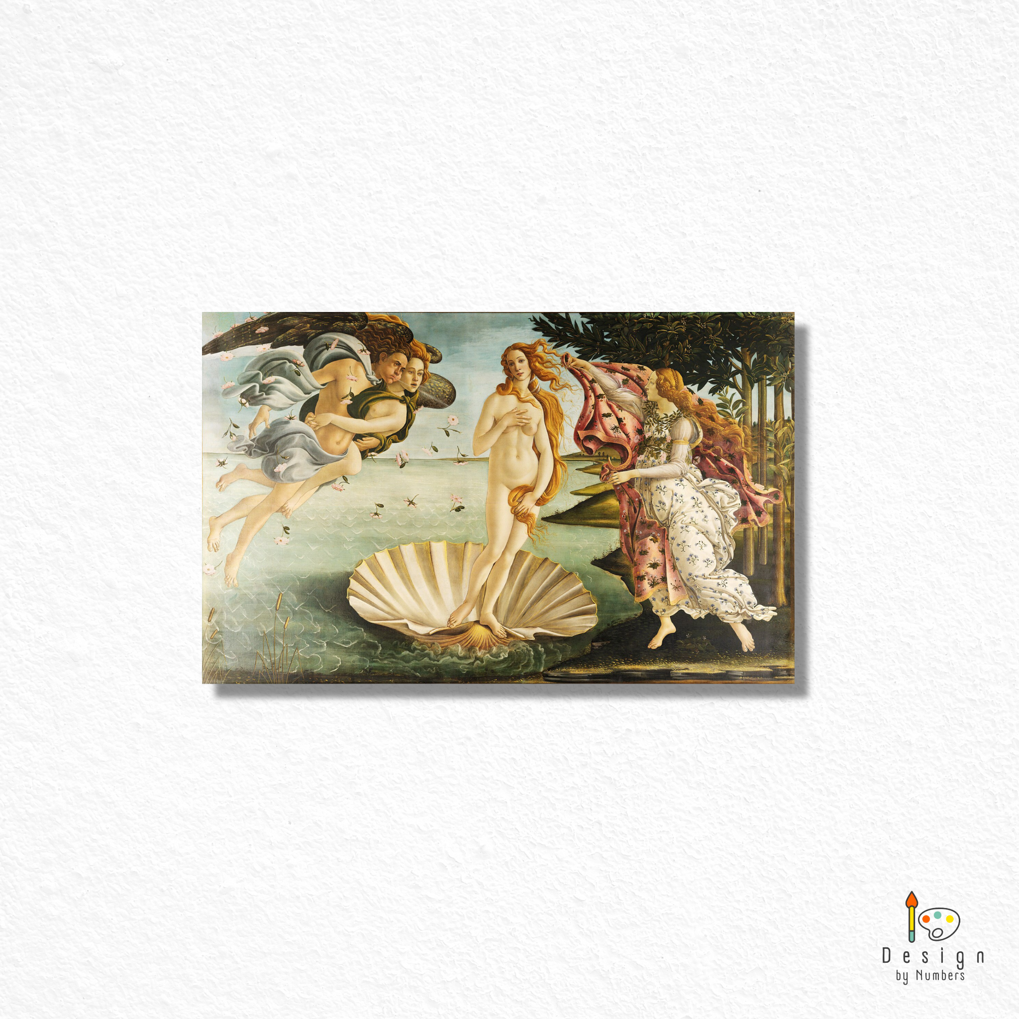 La Nascita di Venere (The Birth of Venus) - Sandro Botticelli - Paint by Numbers