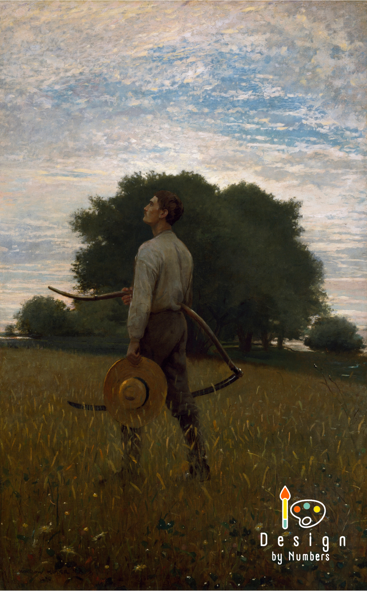 Song of the Lark - Winslow Homer - Paint by Numbers