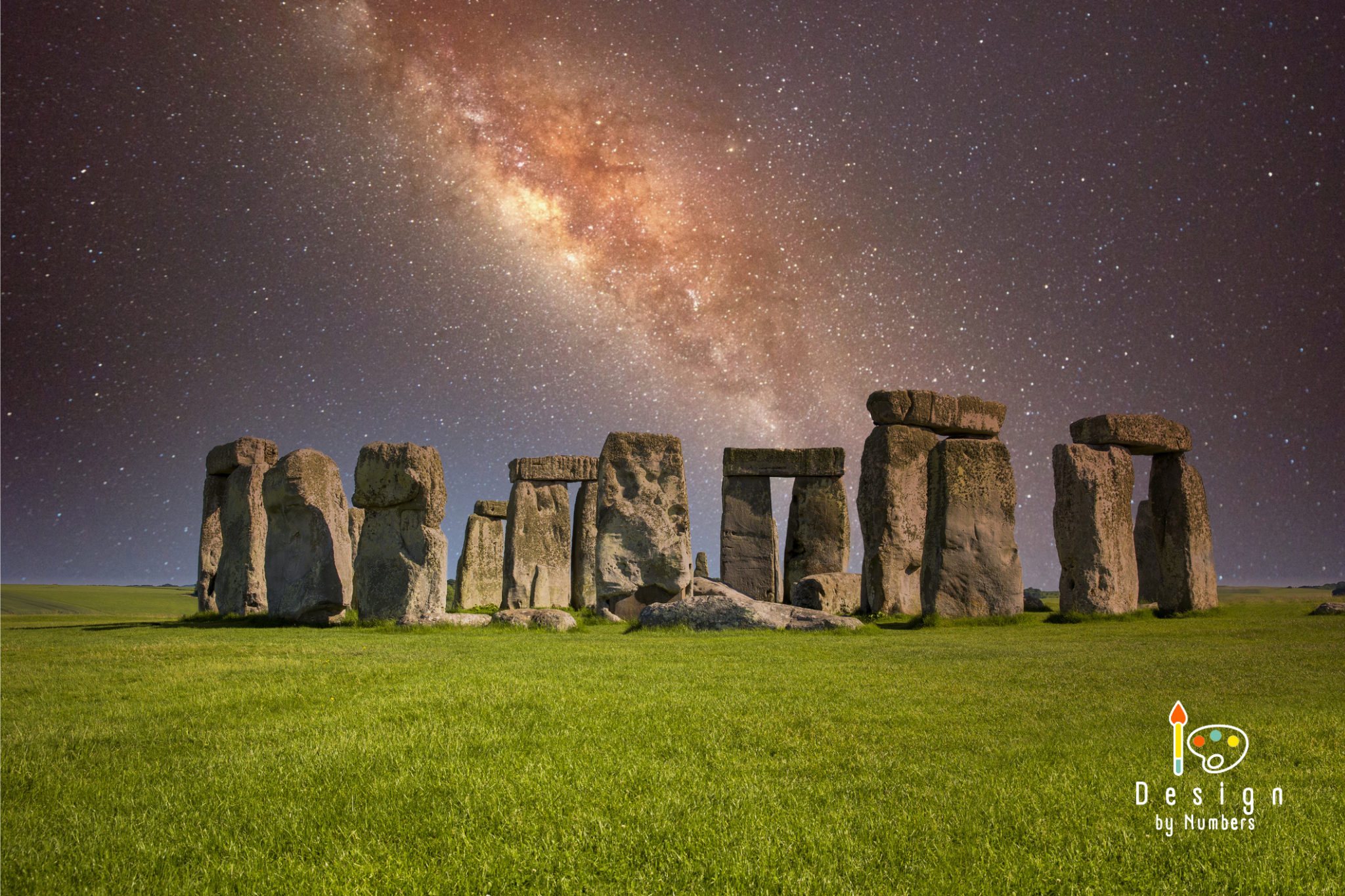 Stone Henge - Paint by Numbers