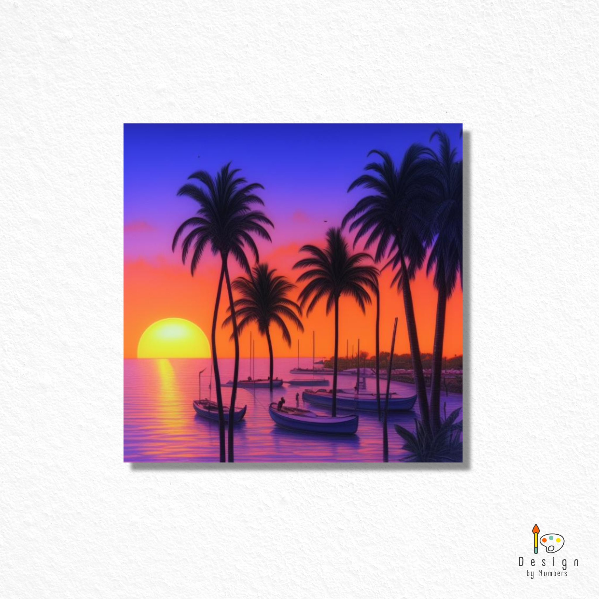 Sunset Cove- Paint By Numbers