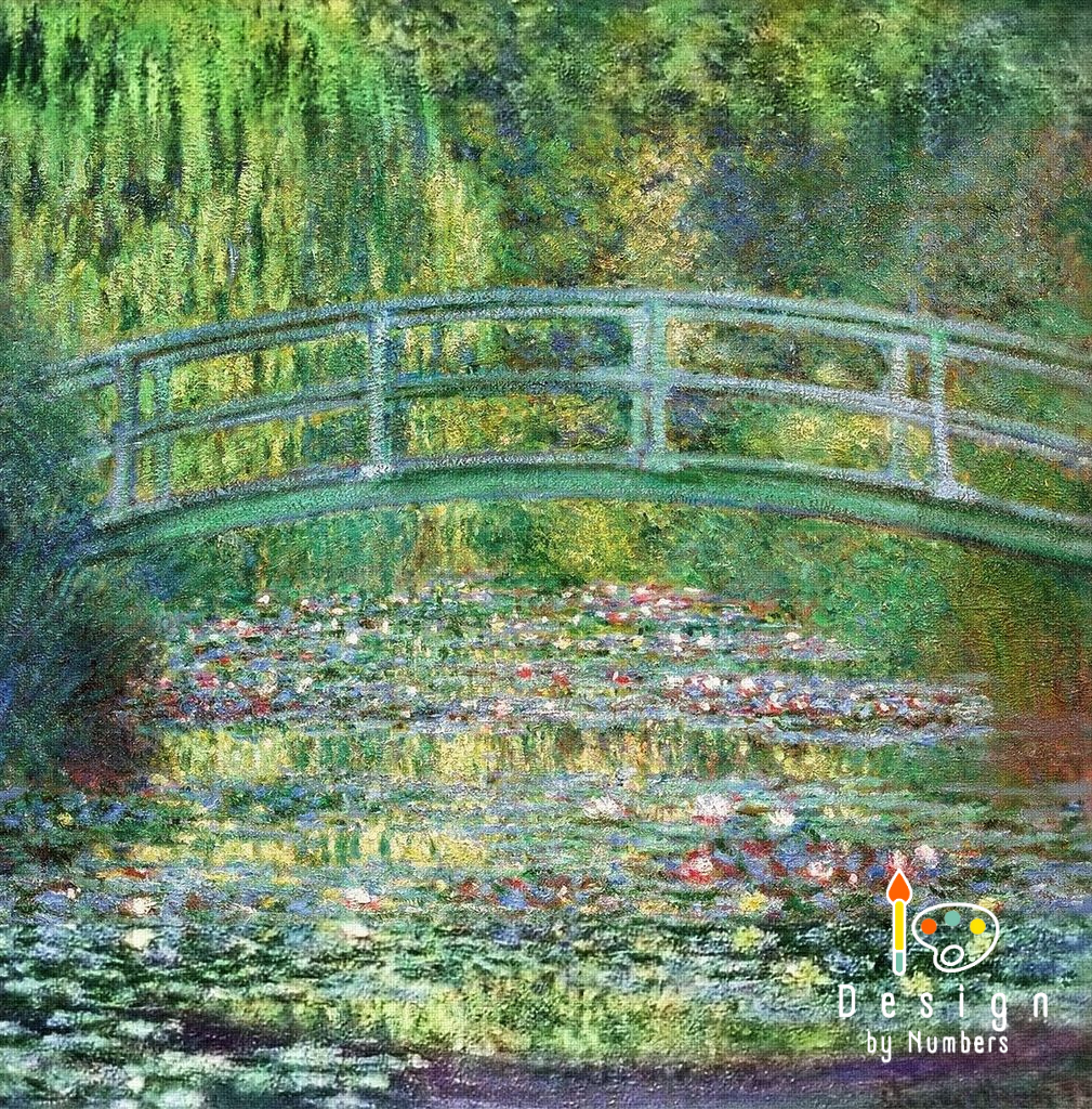 The Water Lily Pond - Claude Monet - Paint by Numbers