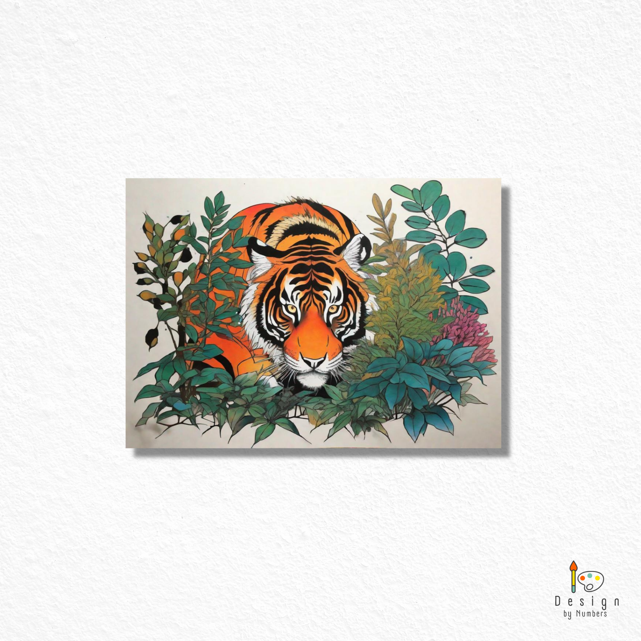Bush Tiger - Paint by Numbers