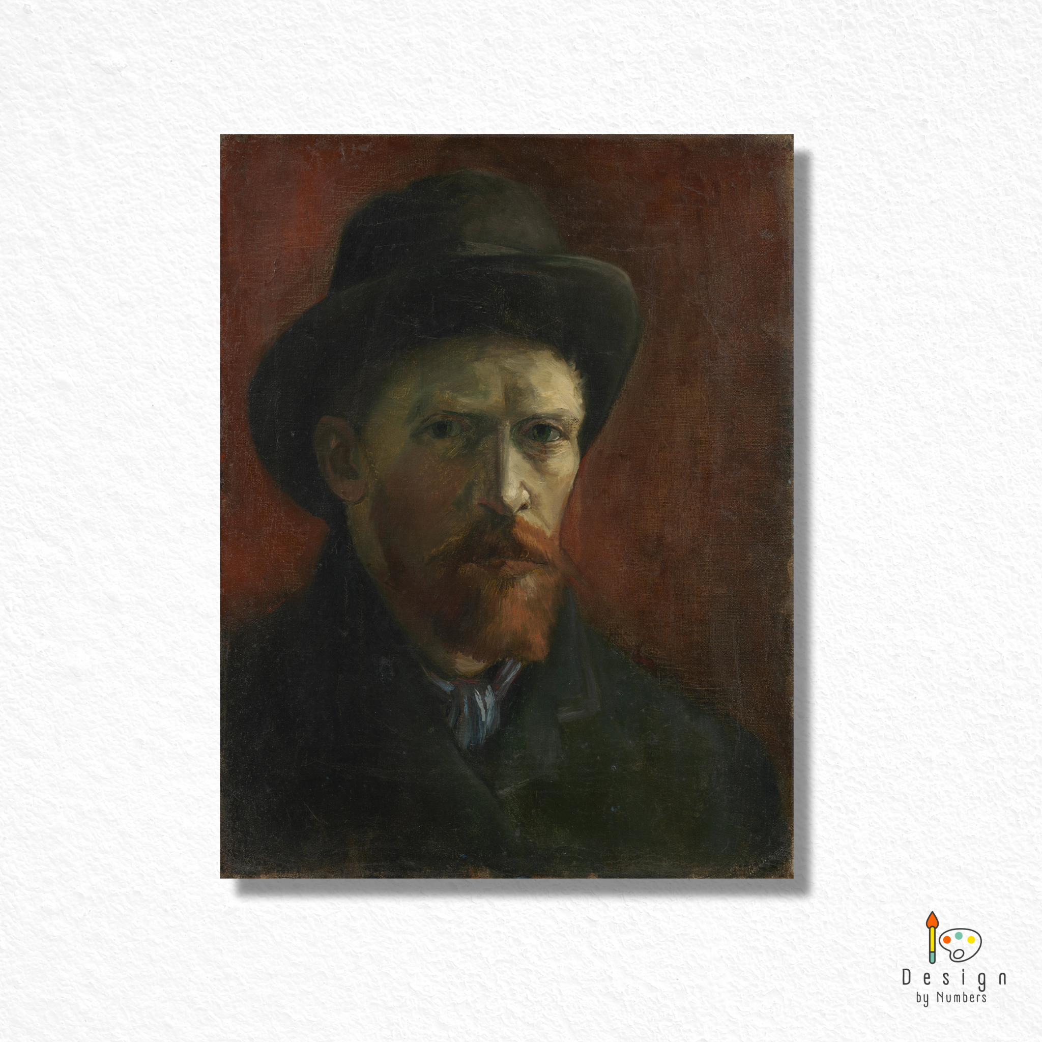 Self Portrait - Vincent van Gogh - Paint by Numbers
