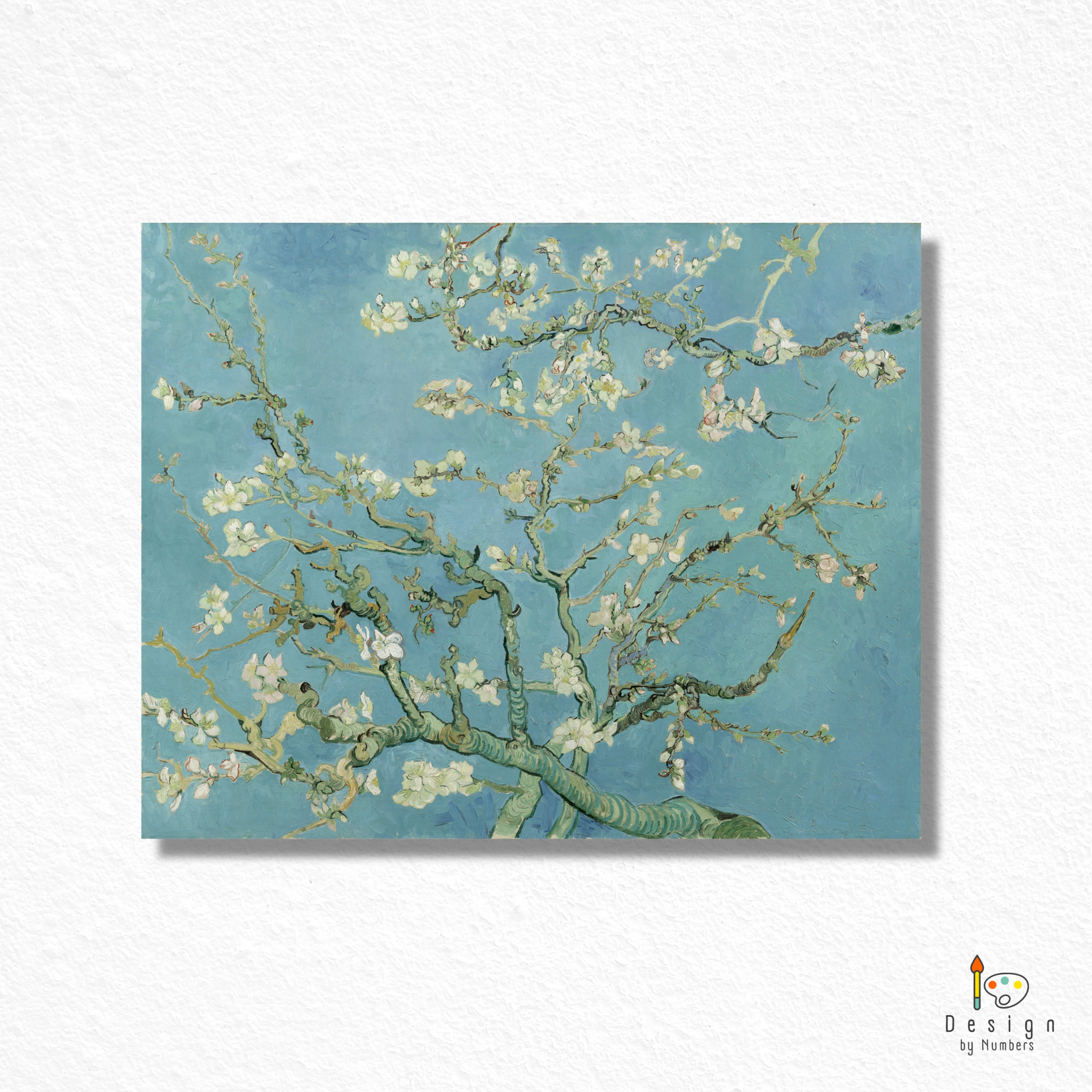 Almond Blossoms- Vincent van Gogh- Paint by Numbers