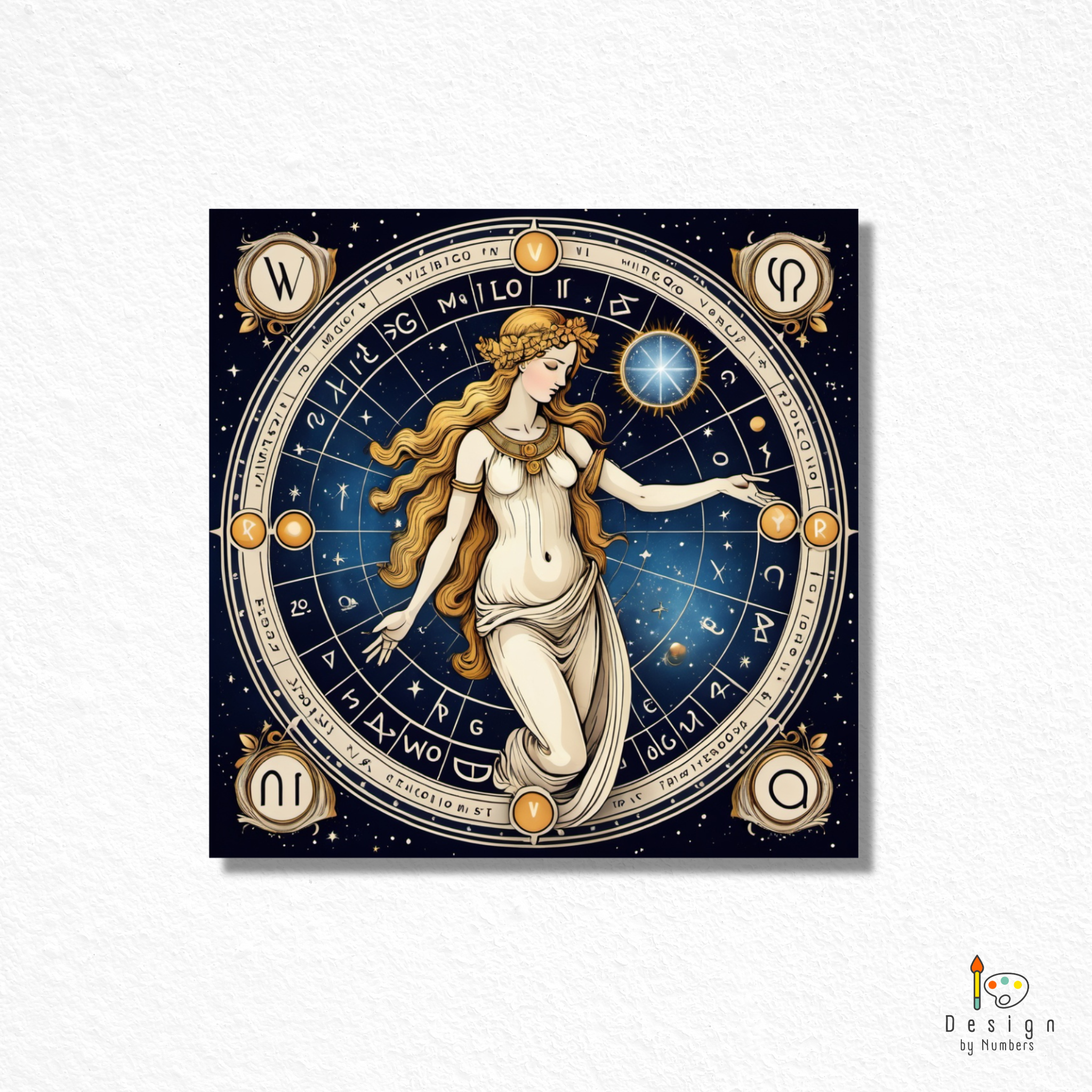 Virgo- Paint By Numbers
