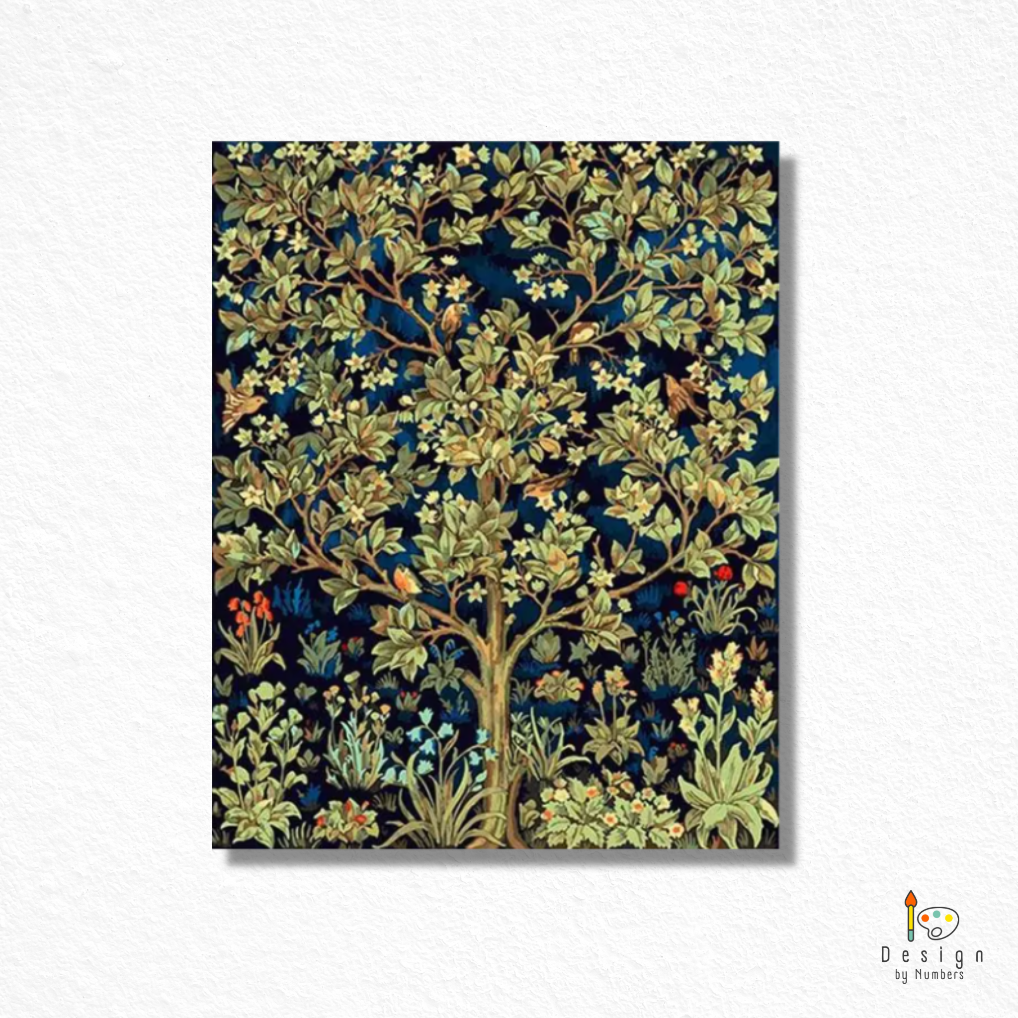 Tree of Life- William Morris- Paint by Numbers
