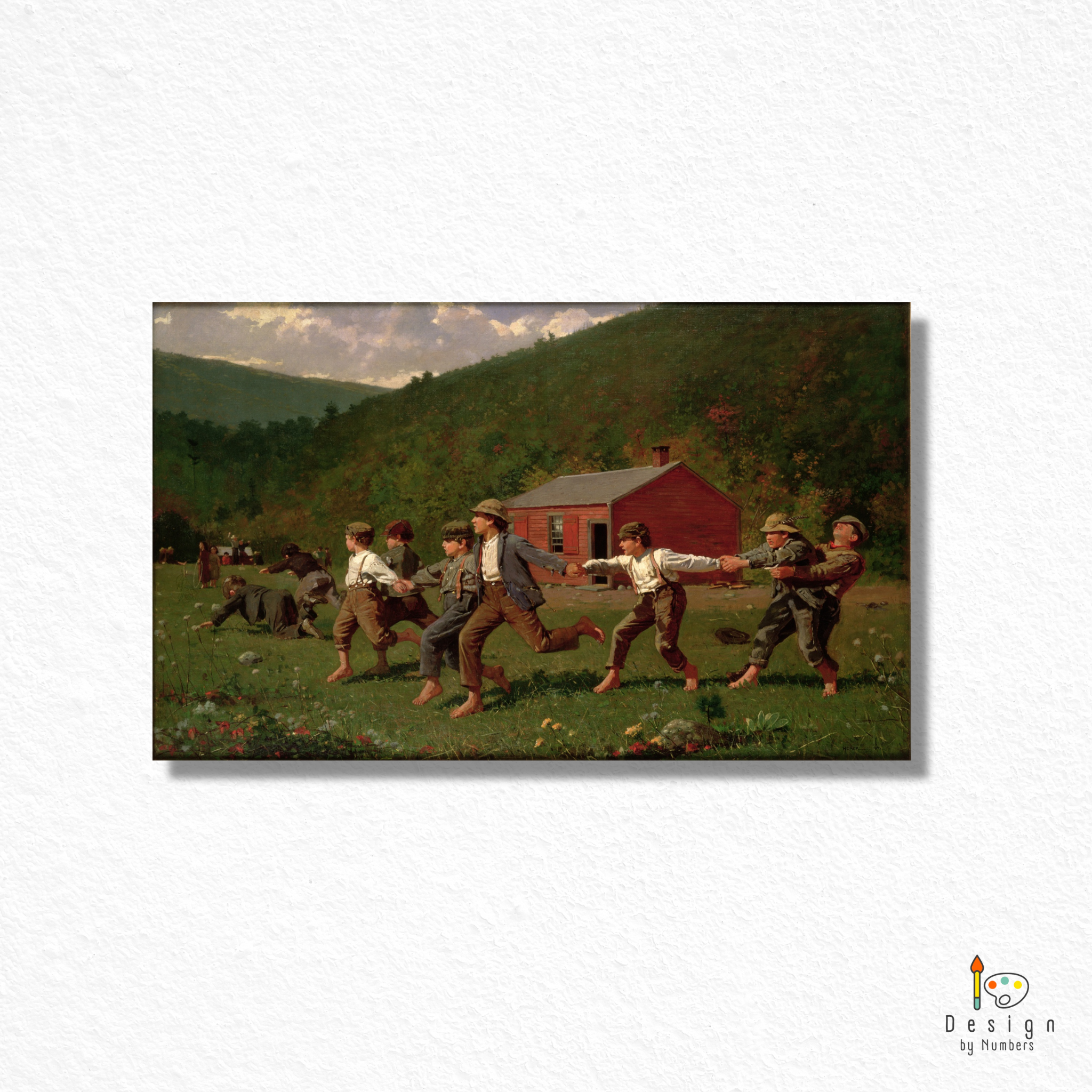 Snap the Whip - Winslow Homer - Paint by Numbers