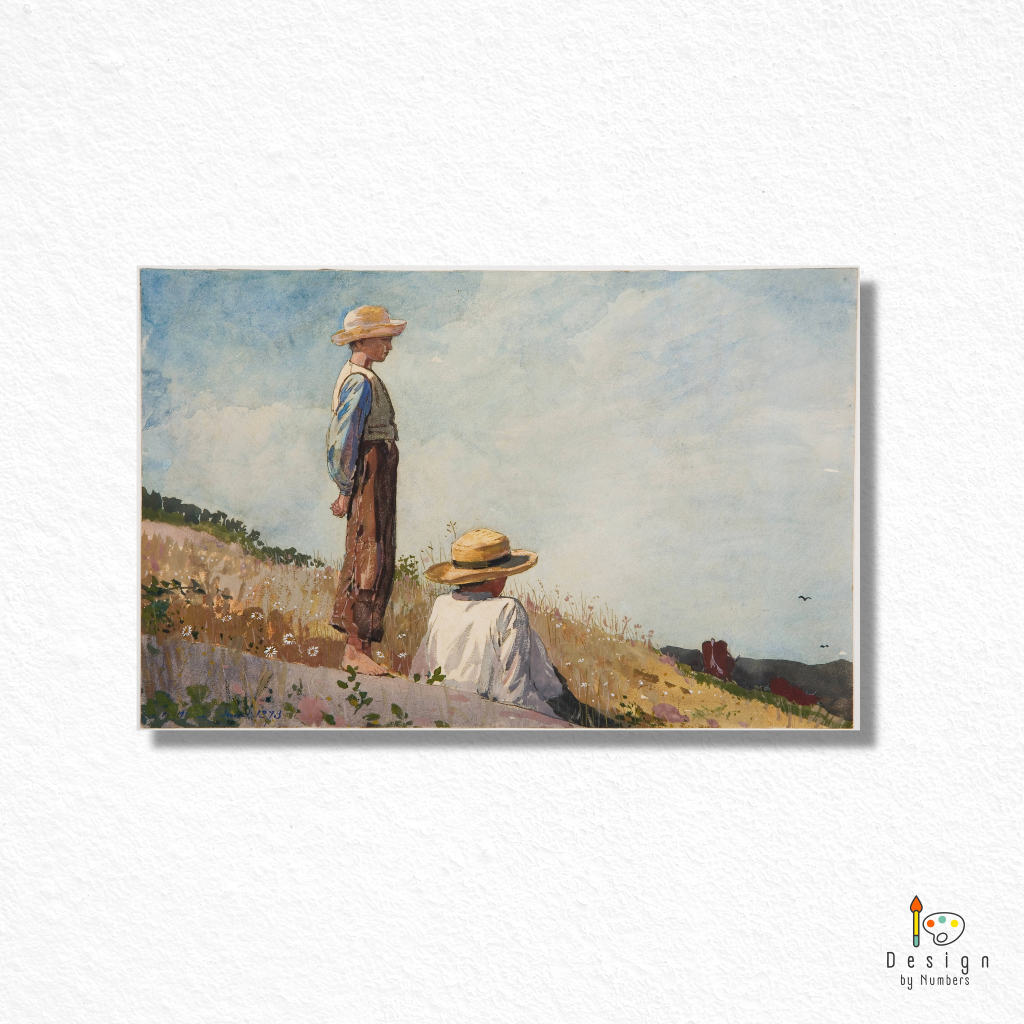 The Blue Boy - Winslow Homer - Paint by Numbers