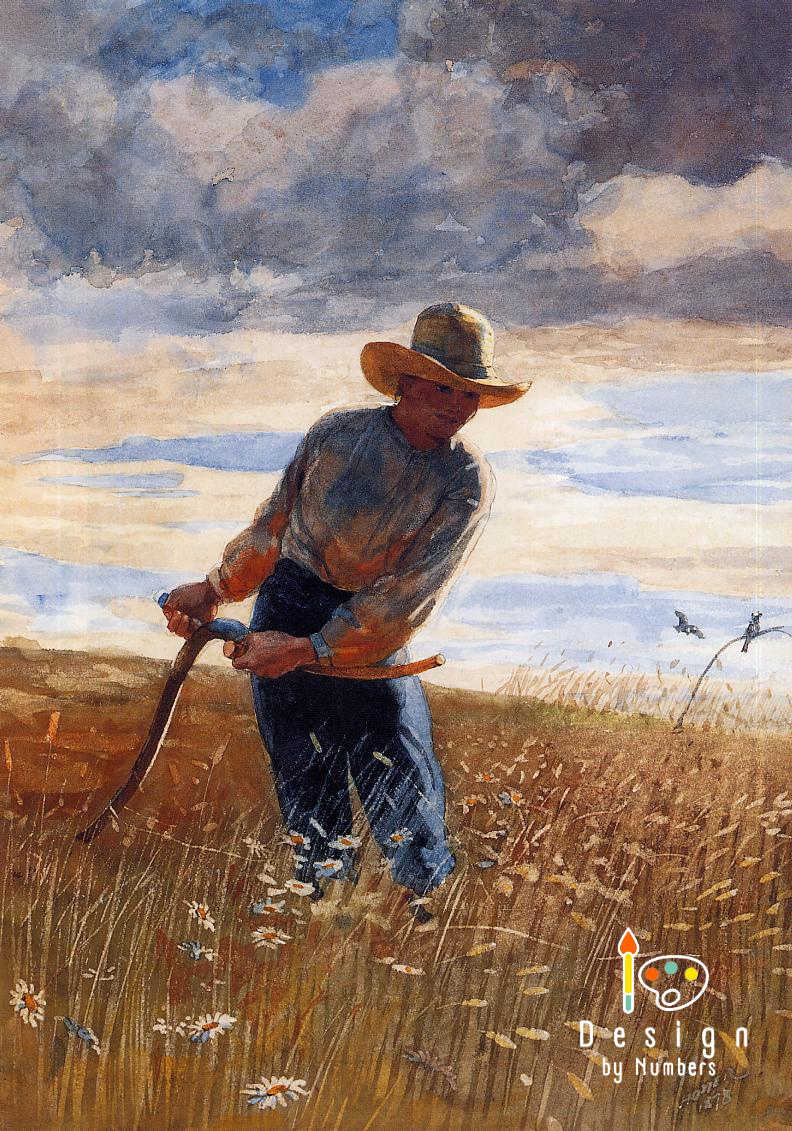 The Reaper- Winslow Homer- Paint by Numbers