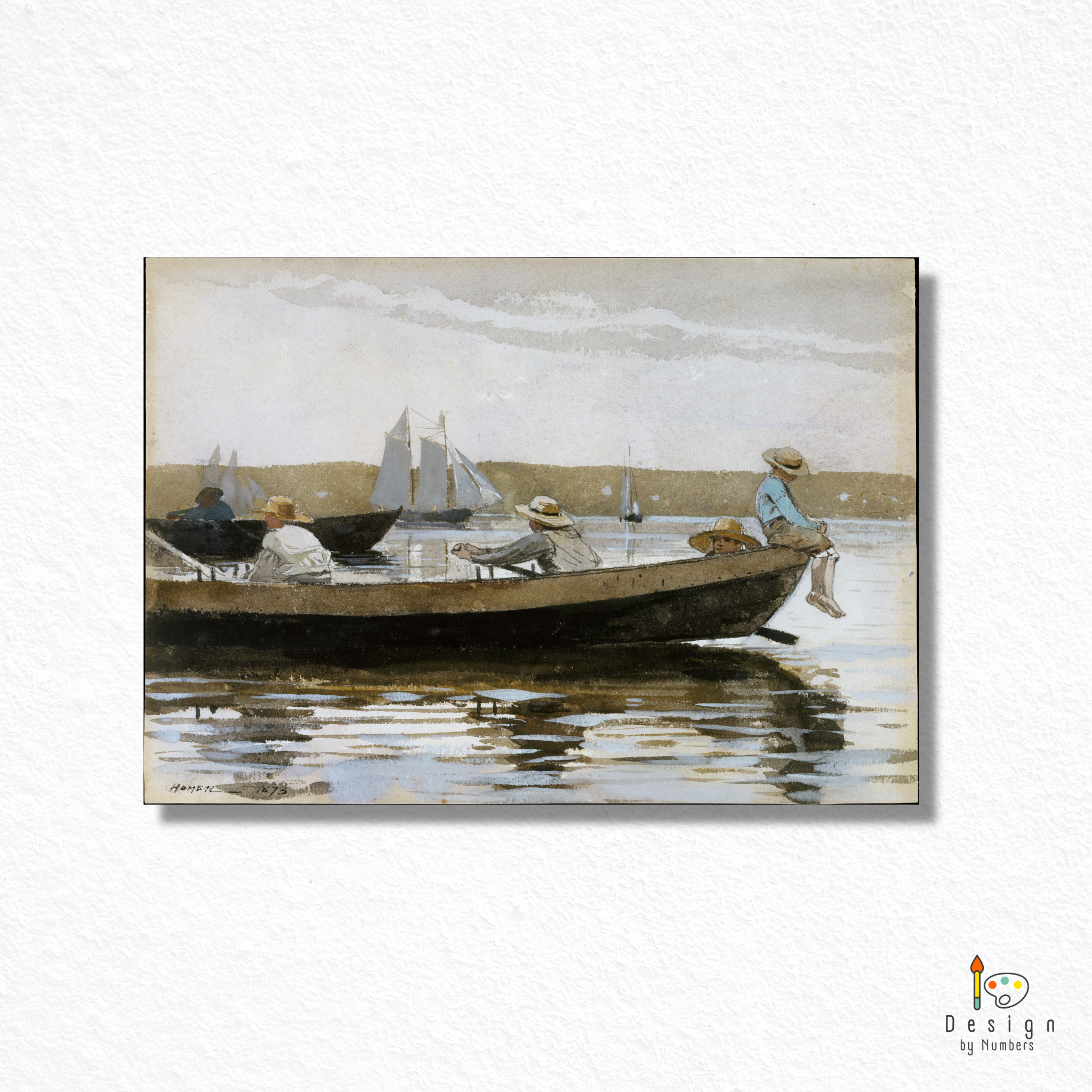 Boys in a Dory- Winslow Homer- Paint by Numbers