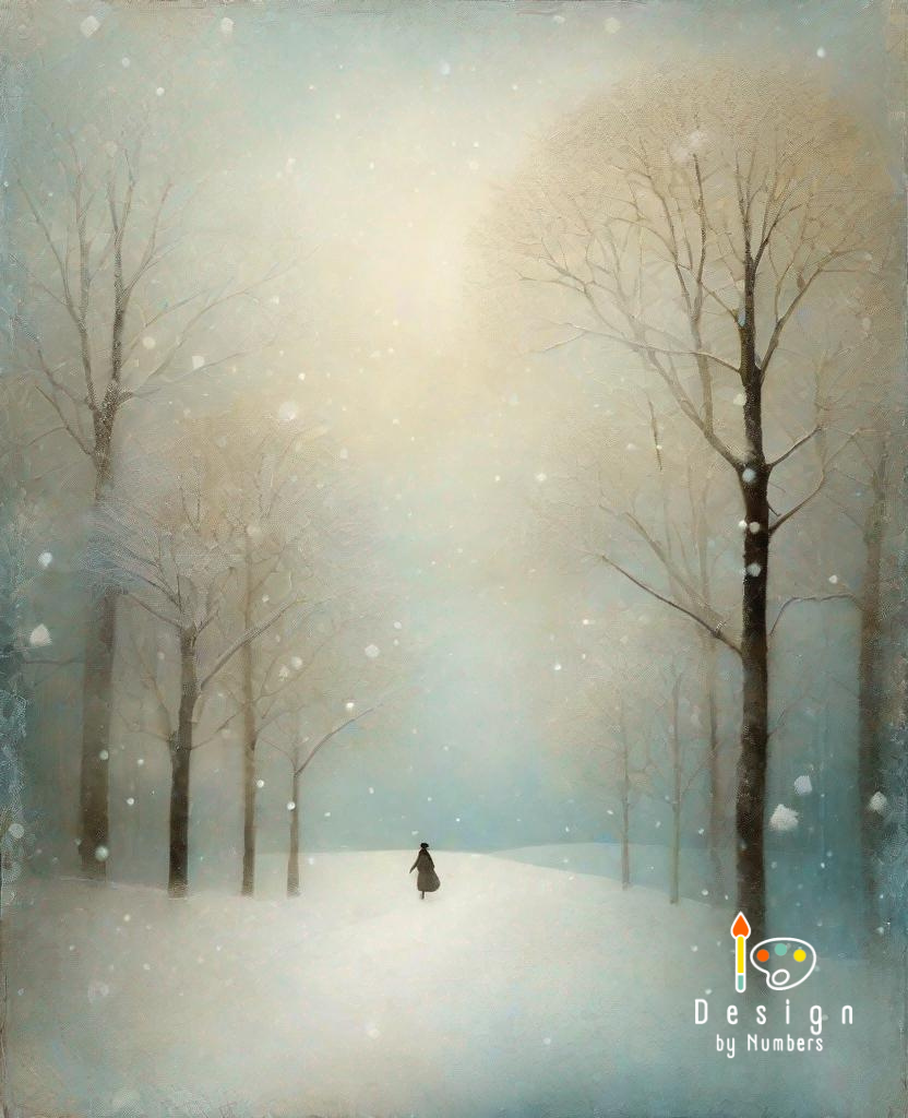 Walk Among the Trees- Paint By Numbers